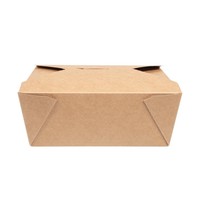 Boîtes en carton biodegradable, 130 cl | 64 x 152 x 120mm (x300)