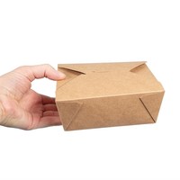 Boîtes en carton biodegradable, 130 cl | 64 x 152 x 120mm (x300)