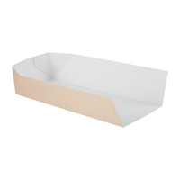 Cartons à sandwichs recyclables | 50 x 80 x 250mm (lot de 500)