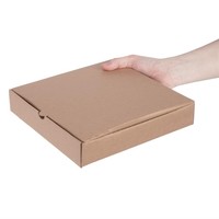 Cartons à pizza kraft Compostable 45 x 237 x 237mm (lot de 100)