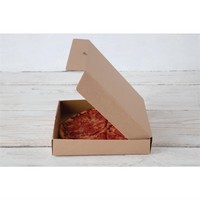 Cartons à pizza kraft Compostable 45 x 237 x 237mm (lot de 100)