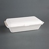 ProChef Barquettes à charnière en bagasse compostables | 64 x 248 x 161mm (x250)