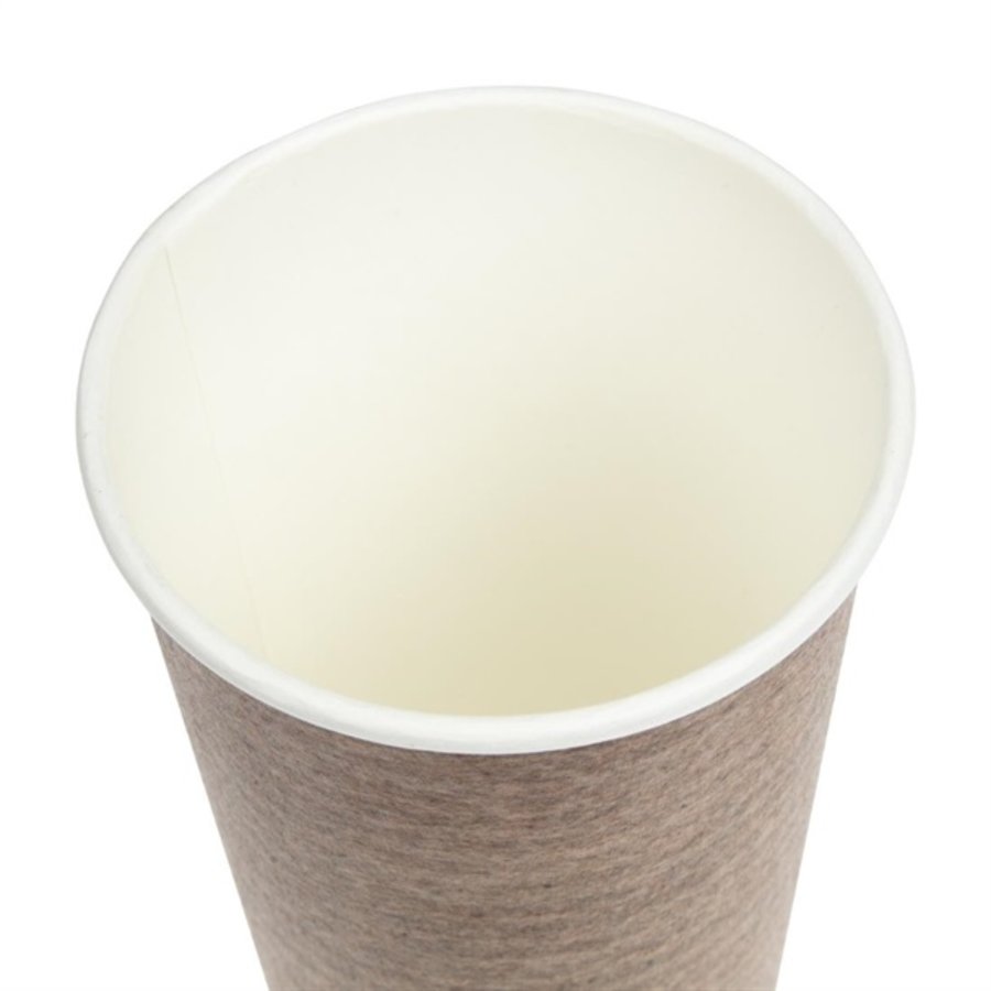 Gobelets boissons chaudes double paroi compostables Vegware 455 ml | 135 x 89mm (lot de 400)