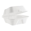 ProChef Boîtes à hamburger compostables en bagasse Vegware | 79 x 155 x 150mm (lot de 500)