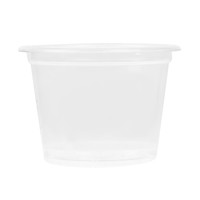 Pots à sauce en PLA compostables Vegware 28ml | 35 x 45 mm | convient pour CP395 (x5000)