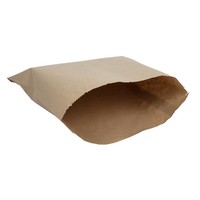 Sachets sandwich compostables en kraft recyclé Vegware | 216 x 216mm (lot de 1000)