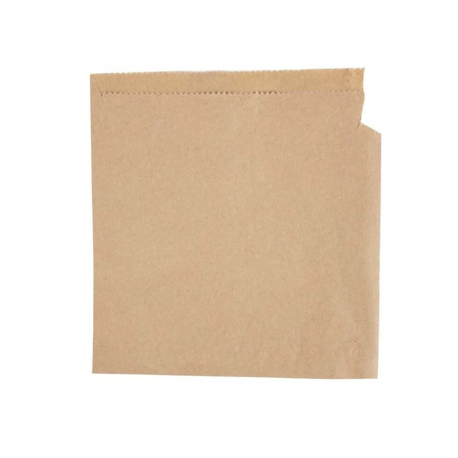 Petits sacs en papier marron recyclables  | 177 x 177mm (lot de 1000)