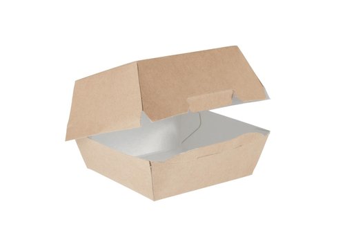  ProChef Petites boîtes burger en carton kraft compostables 70 x 108 x 108mm (lot de 250) 