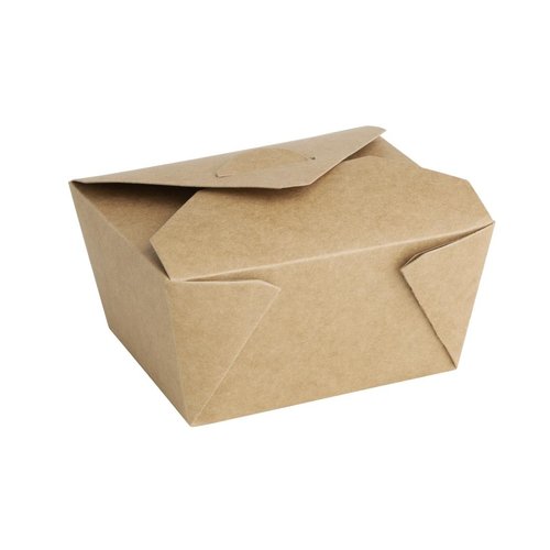  ProChef Boîtes alimentaires en carton compostables 600ml | 65 x 112 x 91mm(lot de 200) 