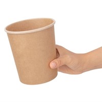 Pots à soupe compostables en PLA Fiesta Compostable 910ml | 132 x 118 mm | convient pour FB557   (lot de 500)