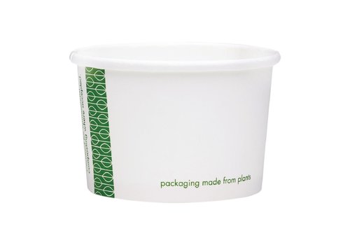  ProChef Pots pour aliments chauds compostables Vegware 110ml (Lot de 1000) 