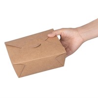Boîtes repas en carton | 65 x 152 x 121mm (lot de 200)