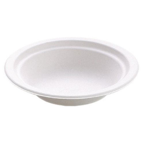  ProChef Bols blanc en fibre moulée compostable Chinet Huhtamaki 47,3cl | 180mm (Lot de 125) 