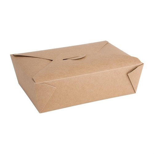  ProChef Boîtes repas en carton Fiesta Recyclable | 65 x 197 x 140mm (lot de 200) 