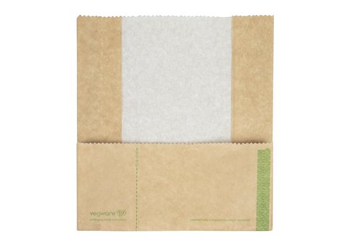  ProChef Sachets panini kraft compostables Vegware | 230 x  51 x 203mm (lot de 500) 