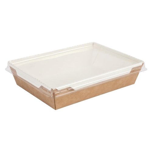  ProChef Barquettes en carton recyclables avec couvercle Colpac Fuzione 1000ml (lot de 250) 