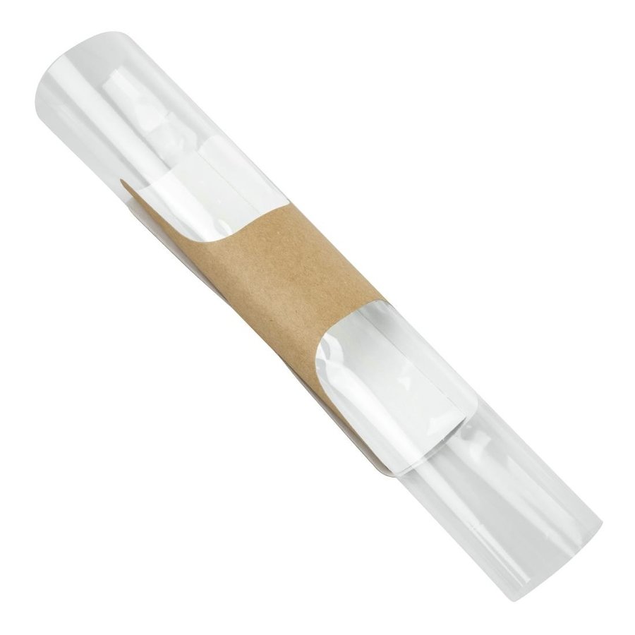 Sachets baguette en papier kraft recyclables Colpac Clasp Clip | 210mm (lot de 500)
