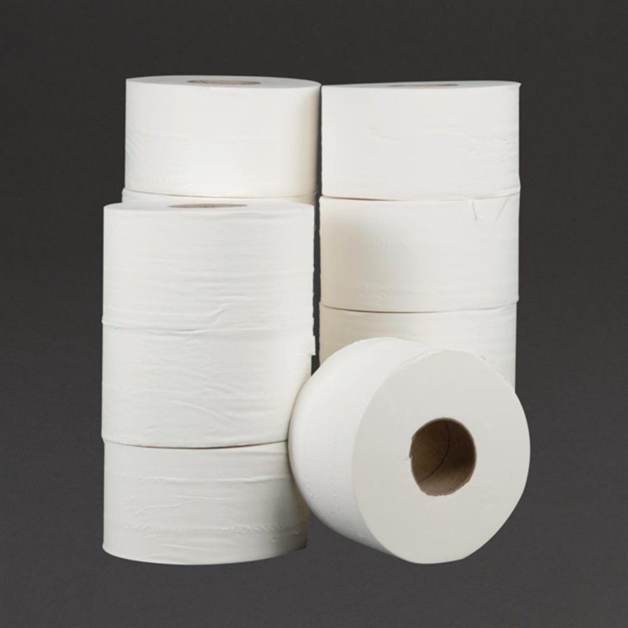 Lot de 72 rouleaux de papier toilette 3 plis Blanc