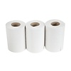 ProChef Mini bobines blanches en papier recyclé à alimentation centrale 1 pli Jantex | 130mm x 120m (lot de 12)