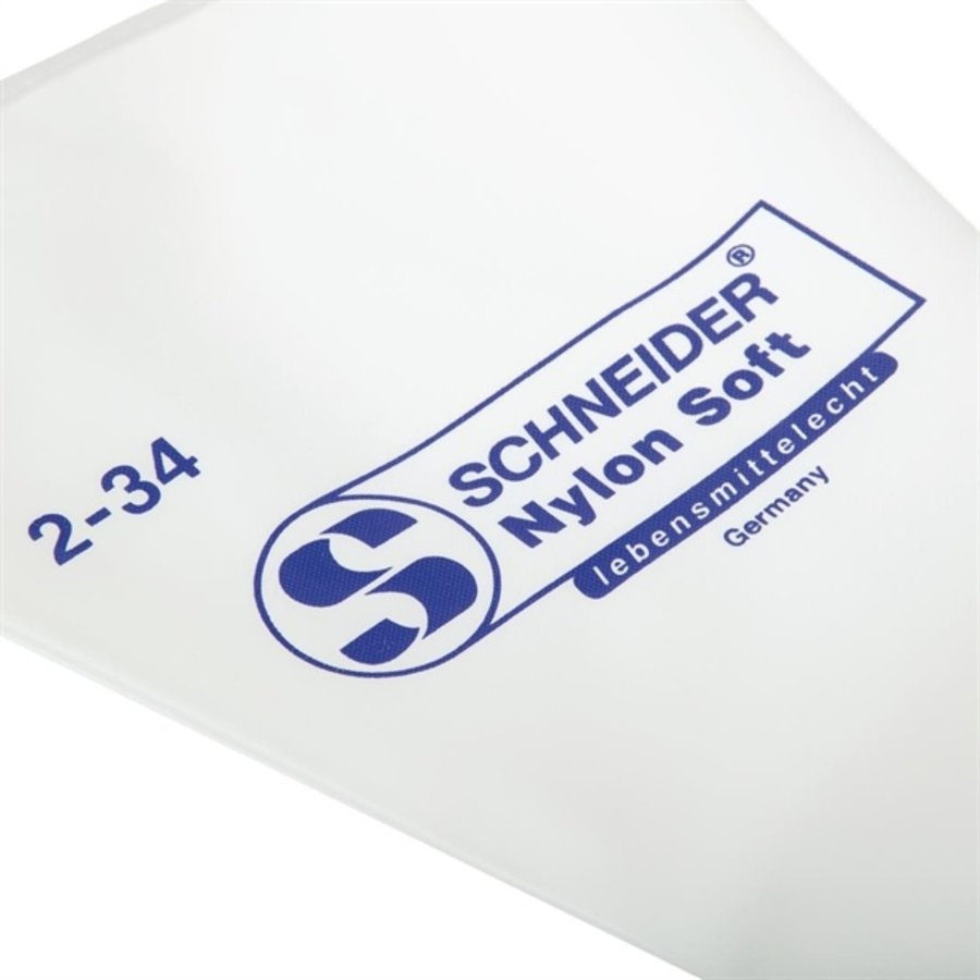 Poche à douille réutilisable extra souple en nylon Schneider 200 x 340mm taille 2