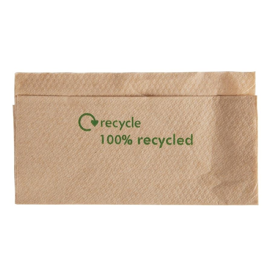 Serviettes en papier recycle 1 pli