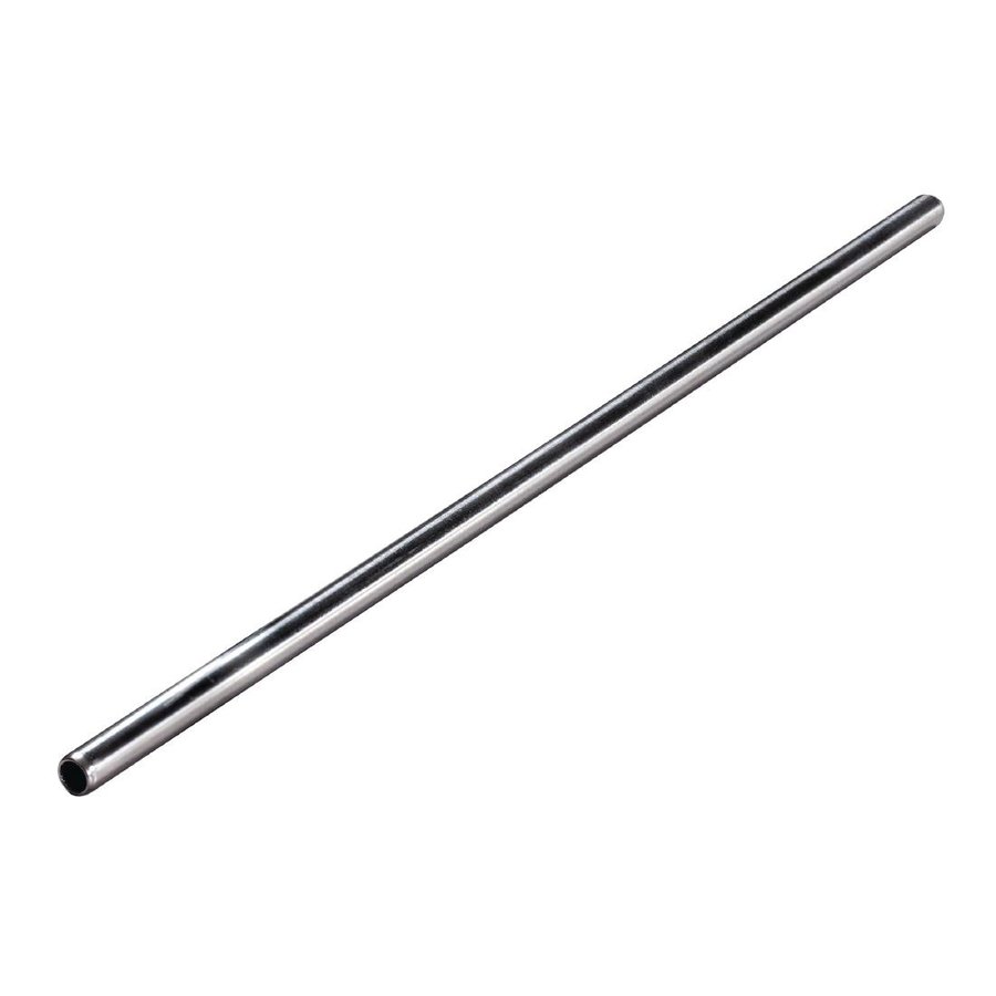 Pailles en inox Beaumont 215mm (lot de 25)