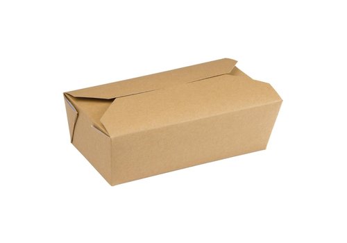  ProChef Cartons alimentaires rectangulaires 985ml | 6x18,5x10,3cm (lot de 250) 