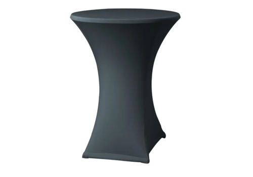  ProChef Housse de table  Paris de 80-85cm de diamètre noire en polyester 