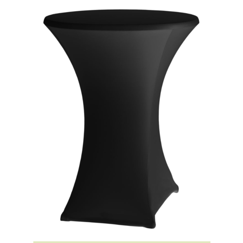  ProChef Housse de table Marseille de 70-85cm de diamètre noire polyester 