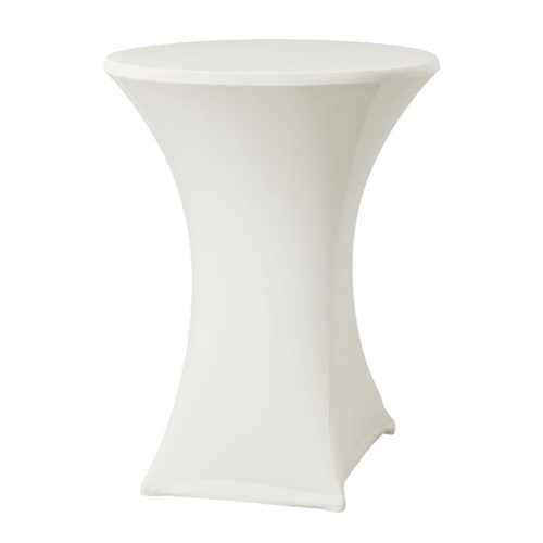  ProChef Housse de table  Paris de 80-85cm de diamètre crème en polyester 