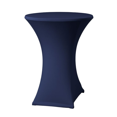  ProChef Housse de table  Paris de 80-85cm de diamètre navy en polyester 