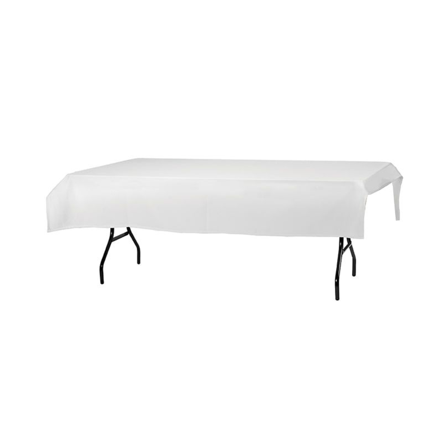 Nappe Reims polyester 190 x 130cm blanc