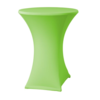 ProChef Housse de table Paris pour table haute de 80-85cm de diamètre vert pomme en polyester