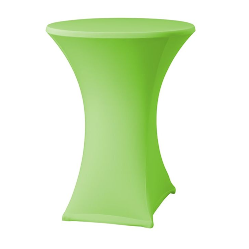  ProChef Housse de table Paris pour table haute de 80-85cm de diamètre vert pomme en polyester 