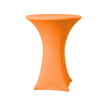 ProChef Housse de table  Paris de 80-85cm de diamètre orange en polyester