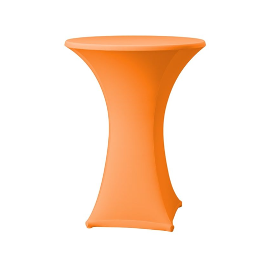  ProChef Housse de table  Paris de 80-85cm de diamètre orange en polyester 