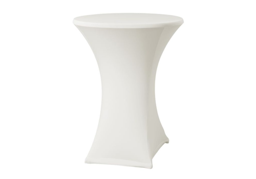  ProChef Housse de table Marseille de 70-85cm de diamètre crème en polyester 