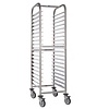 ProChef Chariot pour casier en inox / 20 niveaux / L-585xP-675mm