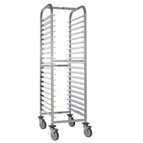  ProChef Chariot pour casier en inox / 20 niveaux / L-585xP-675mm 