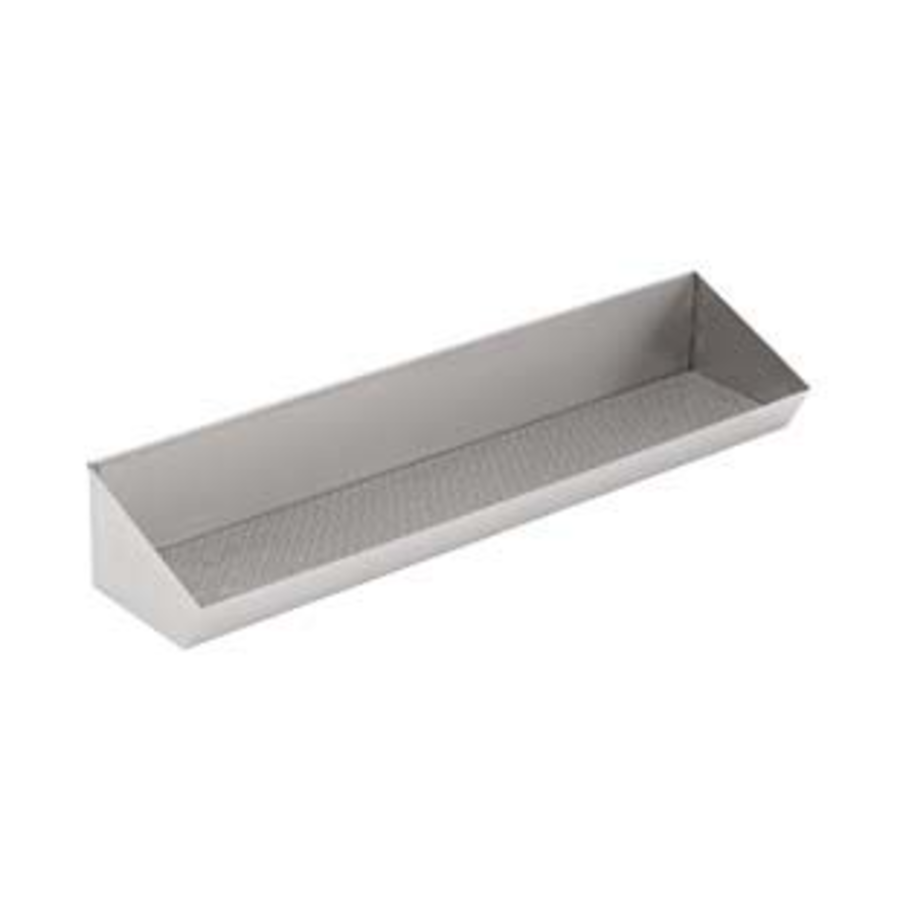 Réserve à frites en inox 120Lx30Px20H cm