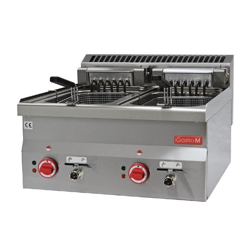  ProChef Friteuse électrique  2x 10L 7,5kW 400V 28Hx60Lx60Pcm 