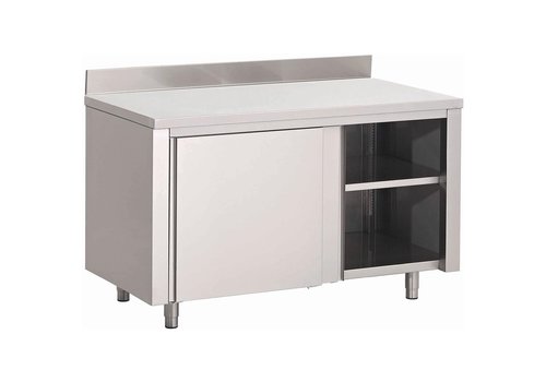  ProChef Table armoire inox 160Lx70Px88Hcm 