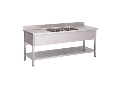  ProChef Plonge en inox 200Lx70Px85Hcm 