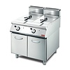 ProChef Friteuse gaz 2x 13L | 85(H)x80(L)x 70(P) cm