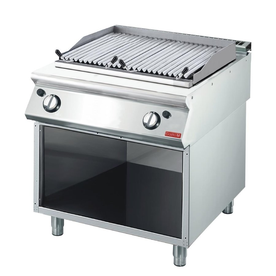 Grillade pierre de lave gaz 15kW  85(H)x80(L)x70(P)cm