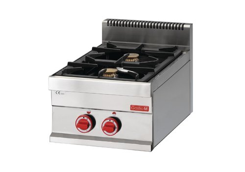  ProChef 2 feux vifs gaz à poser 3,6 kW 40Hx65Lx28Pcm 