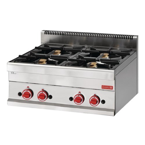  ProChef Fourneau gaz à poser 4 feux 17,2kW  65Hx40Lx28Pcm 