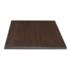 ProChef Plateau de table carré bolero marron foncé 70x70cm