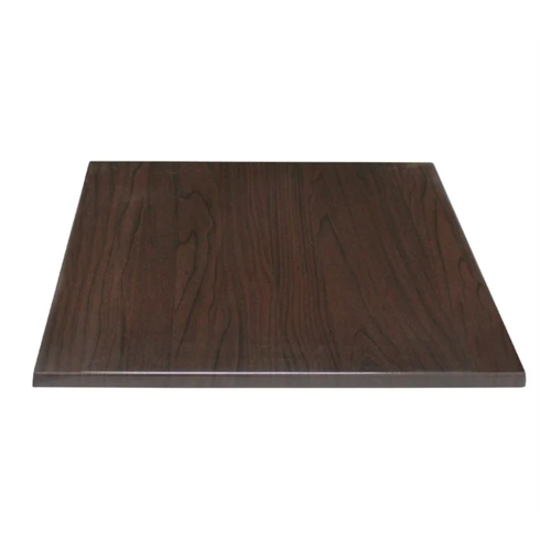  ProChef Plateau de table carré bolero marron foncé 70x70cm 