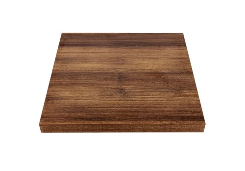  ProChef Plateau de table carré bolero effet chêne rustique 70x70cm 